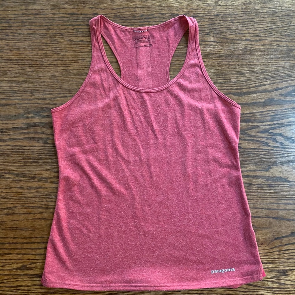 Patagonia Breathable Back Slit Racerback Tank Top